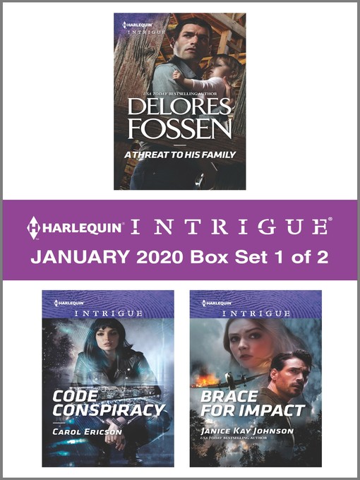 Title details for Harlequin Intrigue January 2020--Box Set 1 of 2 by Delores Fossen - Wait list